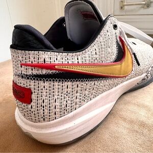 Nike LeBron 20 The Debut DJ5423-100 18 White Metallic Gold Black 2022 Zoom Air